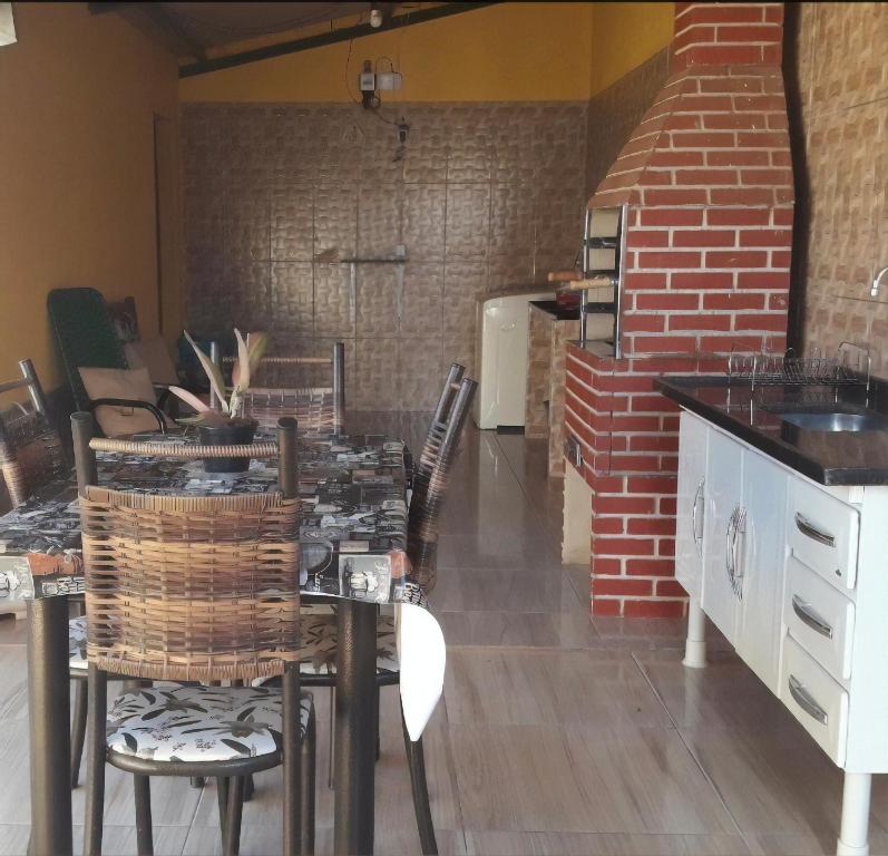 
A kitchen or kitchenette at Casa de Sufia
